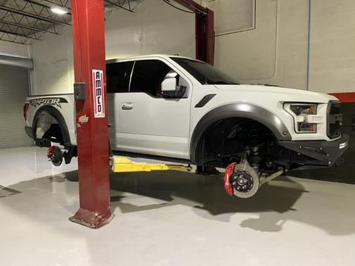 Gray 2017 Ford F-150 Raptor