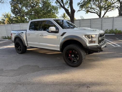 Gray 2017 Ford F-150 Raptor