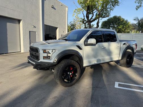 Gray 2017 Ford F-150 Raptor