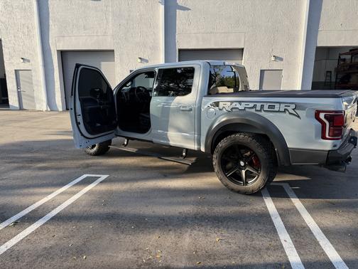 Gray 2017 Ford F-150 Raptor