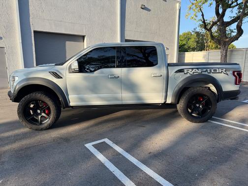 Gray 2017 Ford F-150 Raptor