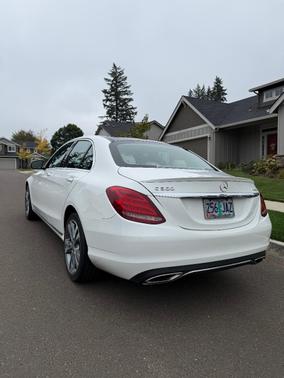 White 2016 Mercedes-Benz C-Class C 300 4MATIC Luxury