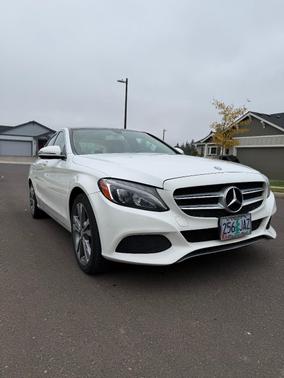 White 2016 Mercedes-Benz C-Class C 300 4MATIC Luxury