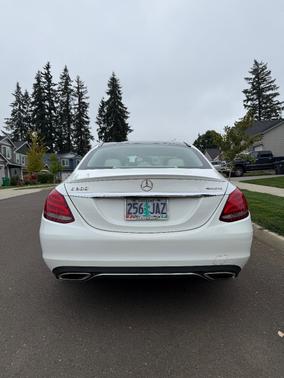 White 2016 Mercedes-Benz C-Class C 300 4MATIC Luxury