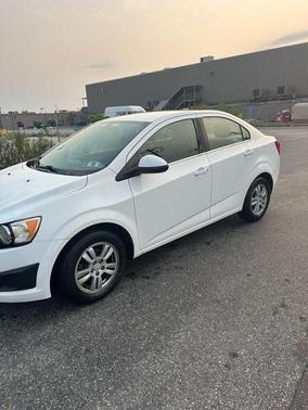 White 2014 Chevrolet Sonic LTZ