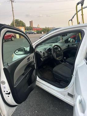 White 2014 Chevrolet Sonic LTZ