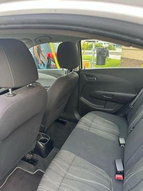 White 2014 Chevrolet Sonic LTZ