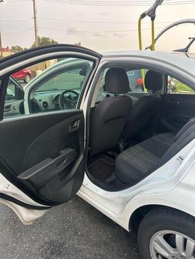White 2014 Chevrolet Sonic LTZ