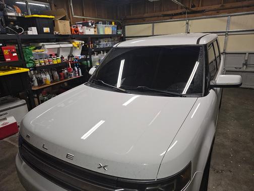 White 2015 Ford Flex Limited