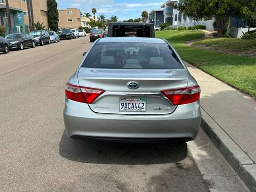 Gray 2017 Toyota Camry Hybrid LE