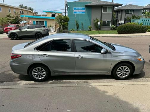 Gray 2017 Toyota Camry Hybrid LE