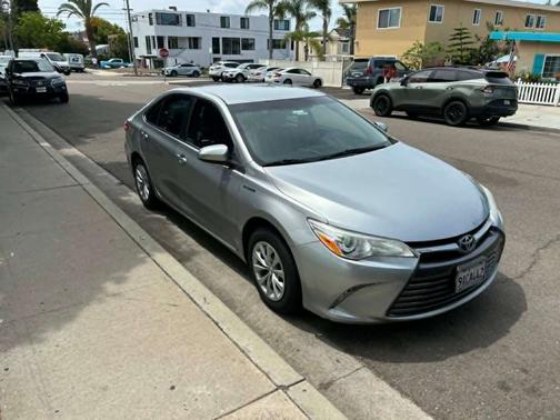 Gray 2017 Toyota Camry Hybrid LE