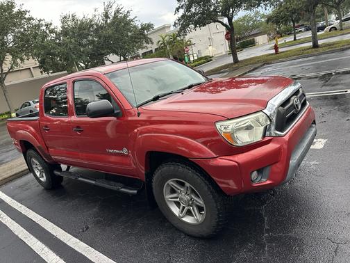 Red 2013 Toyota Tacoma PreRunner