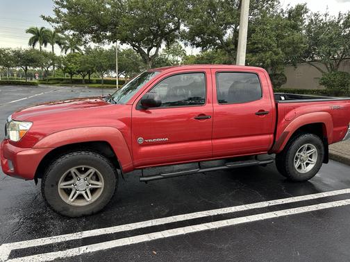 Red 2013 Toyota Tacoma PreRunner