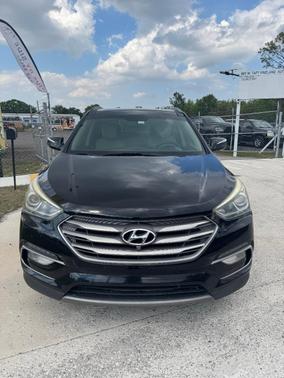 Black 2017 Hyundai Santa Fe Sport 2.4L