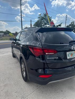 Black 2017 Hyundai Santa Fe Sport 2.4L