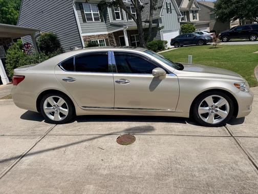Gold 2007 Lexus LS 460 L