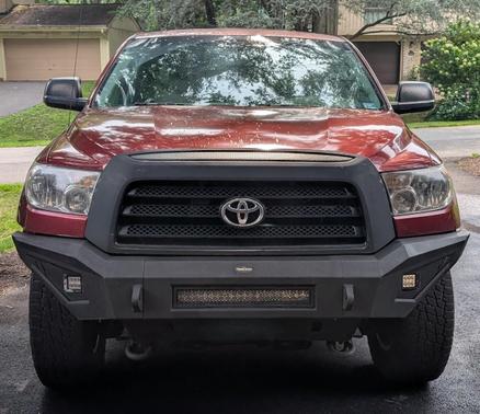 Red 2008 Toyota Tundra SR5