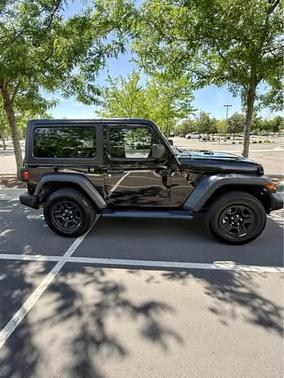 Black 2022 Jeep Wrangler Sport