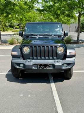 Black 2022 Jeep Wrangler Sport