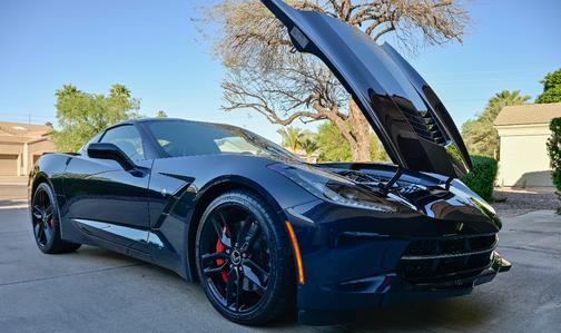 Blue 2015 Chevrolet Corvette Stingray Z51