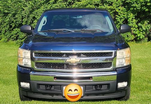 Blue 2009 Chevrolet Silverado 1500 LT Extended Cab