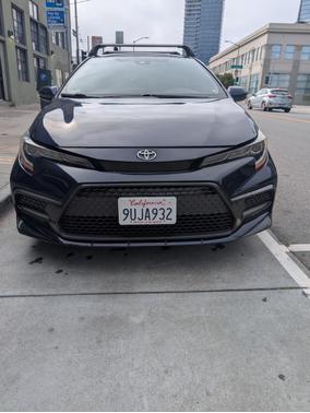 Blue 2020 Toyota Corolla SE