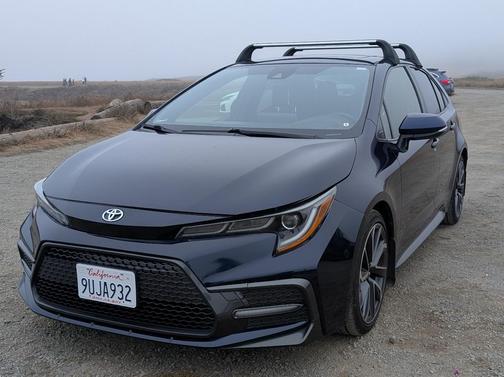 Blue 2020 Toyota Corolla SE