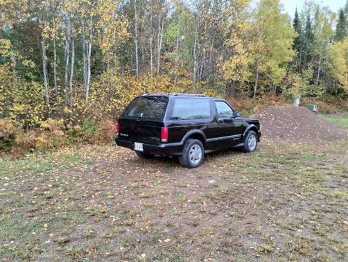 Black 1992 GMC Jimmy Typhoon