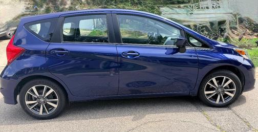 Blue 2017 Nissan Versa Note SL