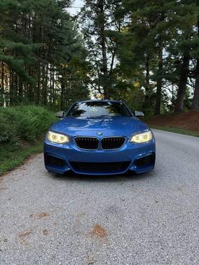 Blue 2017 BMW M240 i