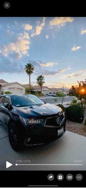 Black 2019 Acura MDX 3.5L Technology & A-Spec Pkgs