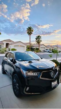 Black 2019 Acura MDX 3.5L Technology & A-Spec Pkgs