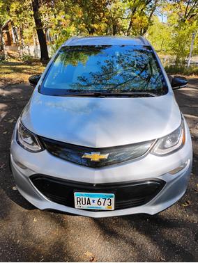 Blue 2017 Chevrolet Bolt EV Premier