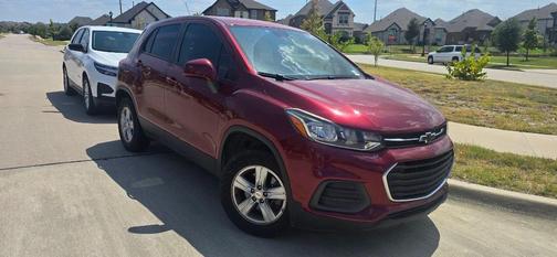 Red 2022 Chevrolet Trax LS