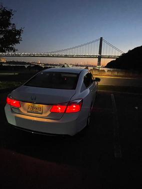 White 2014 Honda Accord EX
