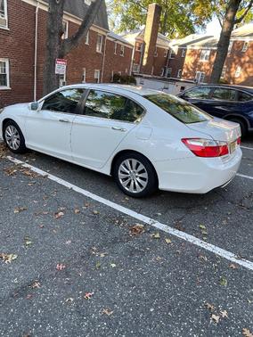 White 2014 Honda Accord EX