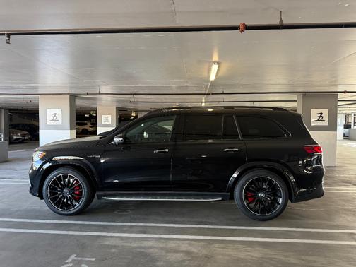 Black 2021 Mercedes-Benz AMG GLS 63 4MATIC