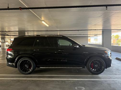 Black 2021 Mercedes-Benz AMG GLS 63 4MATIC
