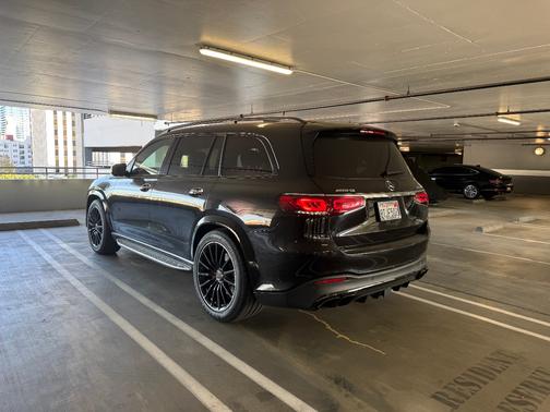 Black 2021 Mercedes-Benz AMG GLS 63 4MATIC