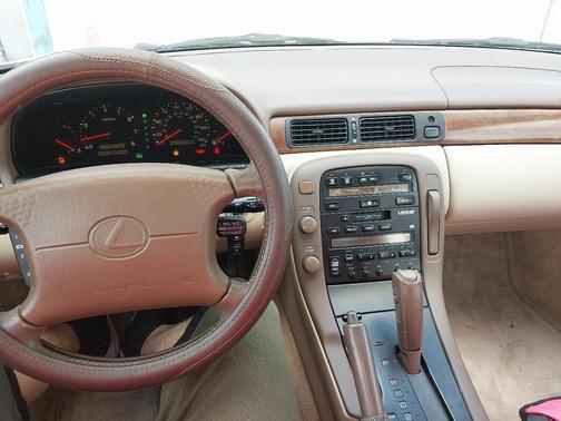 White 1997 Lexus SC 400 Base