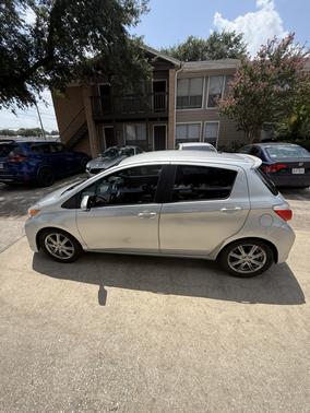 Silver 2013 Toyota Yaris LE