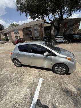 Silver 2013 Toyota Yaris LE