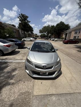 Silver 2013 Toyota Yaris LE