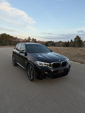 Black 2020 BMW X3 M AWD