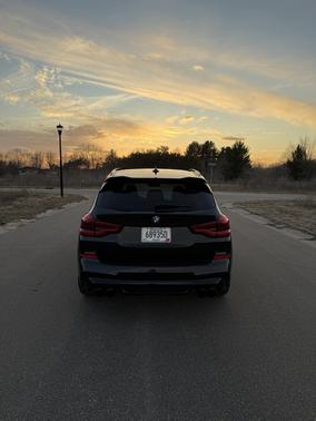 Black 2020 BMW X3 M AWD
