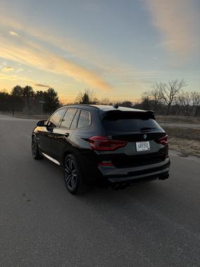Black 2020 BMW X3 M AWD