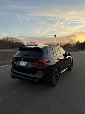 Black 2020 BMW X3 M AWD