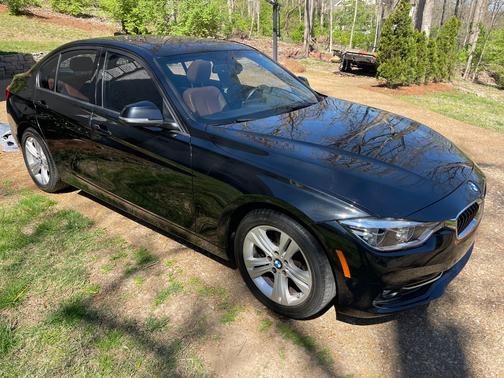 Black 2016 BMW 328 i xDrive