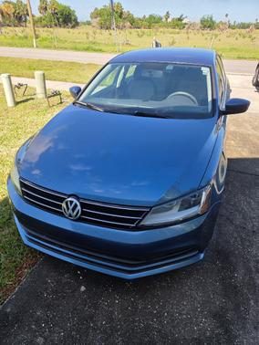 Blue 2017 Volkswagen Jetta 1.4T S